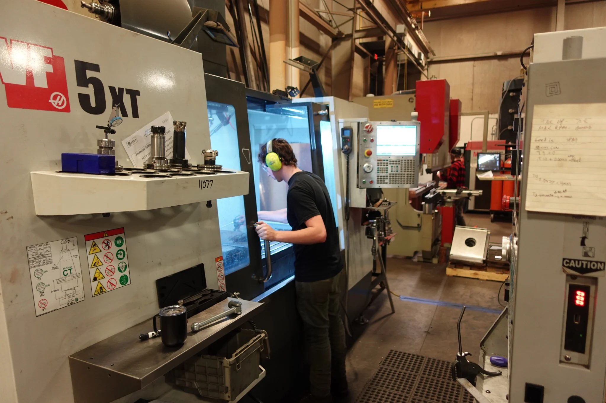 VF-5 CNC Setup